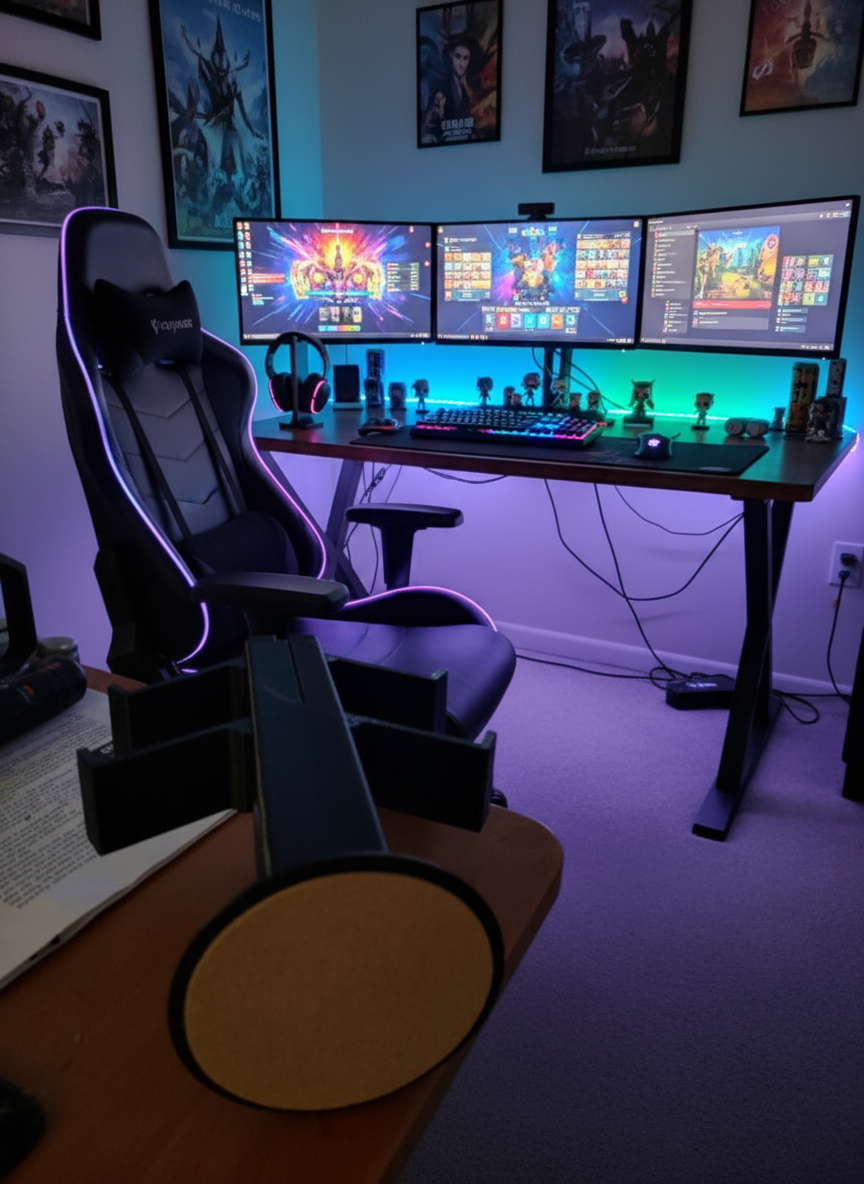 Controller/Headphone Holder Tower