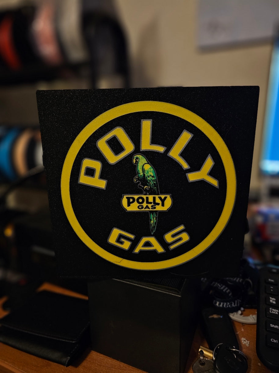 Iconic Poly Gas gas sign Lightbox