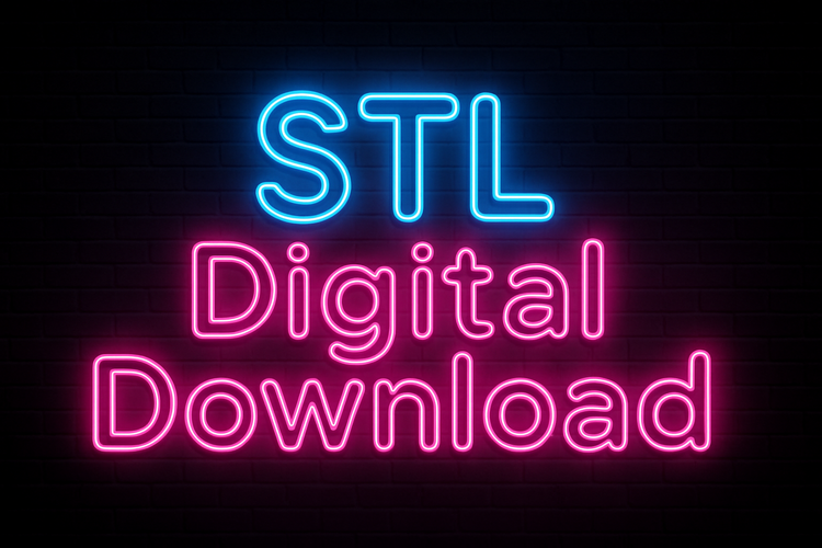 STL File Digital Downloads