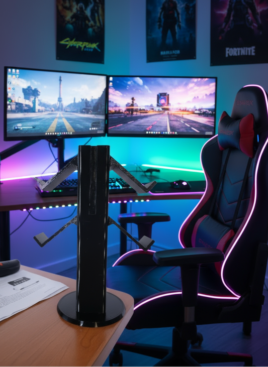 Controller/Headphone Holder Tower