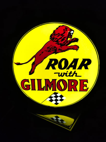 Iconic Gilmore Gas Sign Lightbox