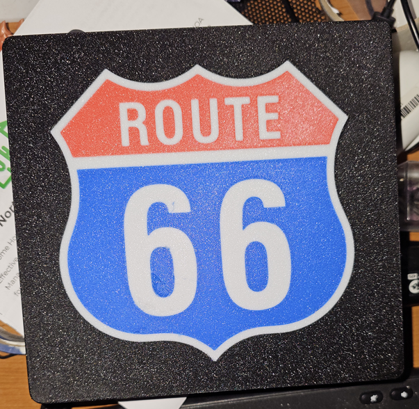 Iconic Route 66 Gas gas sign Lightbox