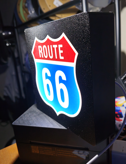 Iconic Route 66 Gas gas sign Lightbox