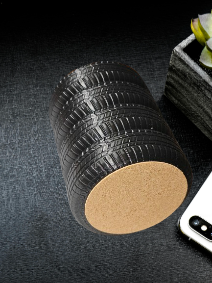 Tire Stack Pencil Holder